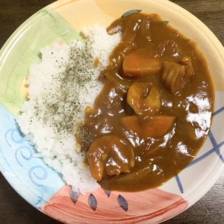 カレーレシピ　エビとトマトのカレー